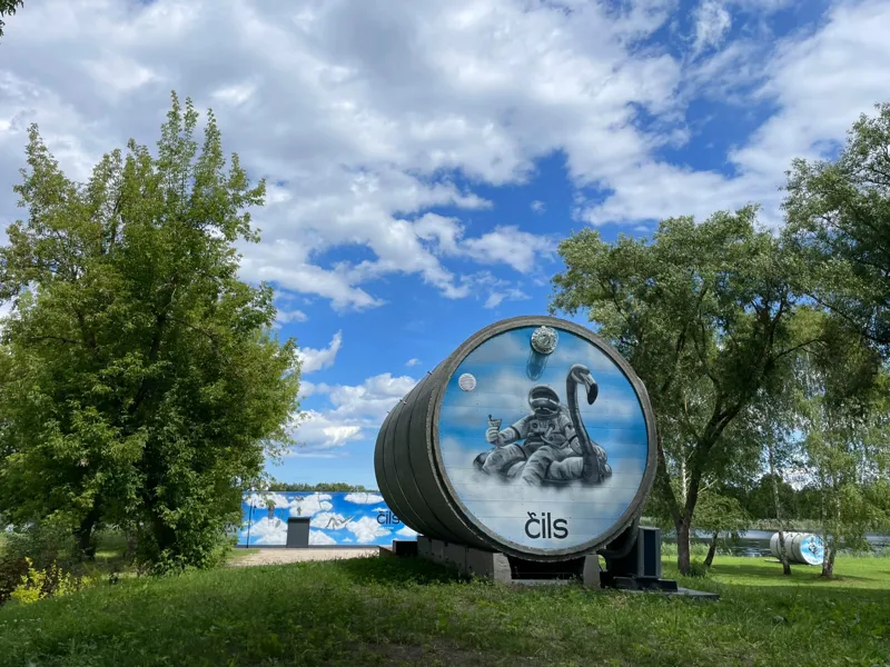 Kabīne Astronauts no sāna